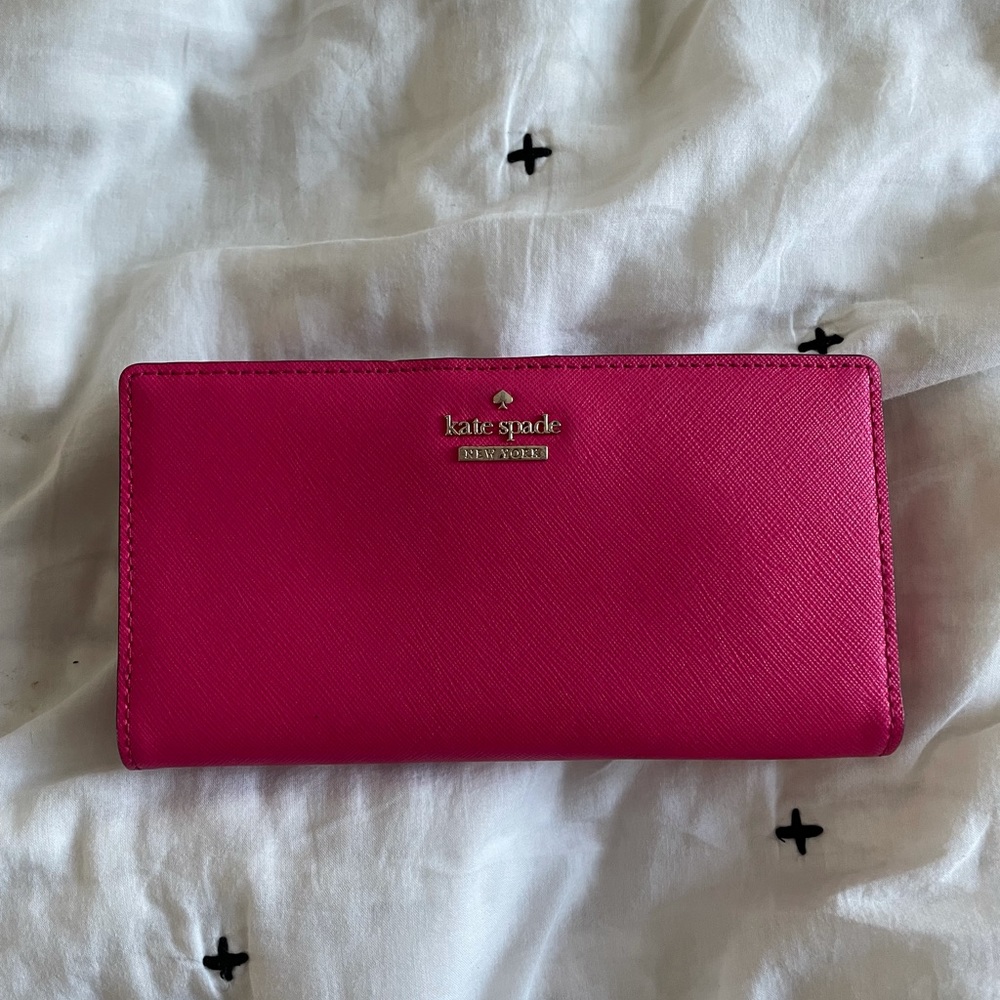 Pink Kate Spade wallet